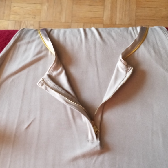 Tahari Petite "grey/beige" tank top size XL - Picture 4 of 5